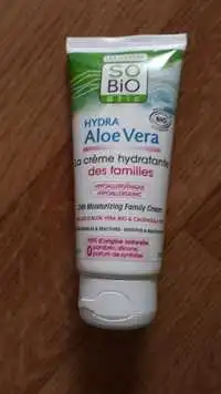 SO'BIO ÉTIC - Hydra aloe vera - La crème hydratante des familles