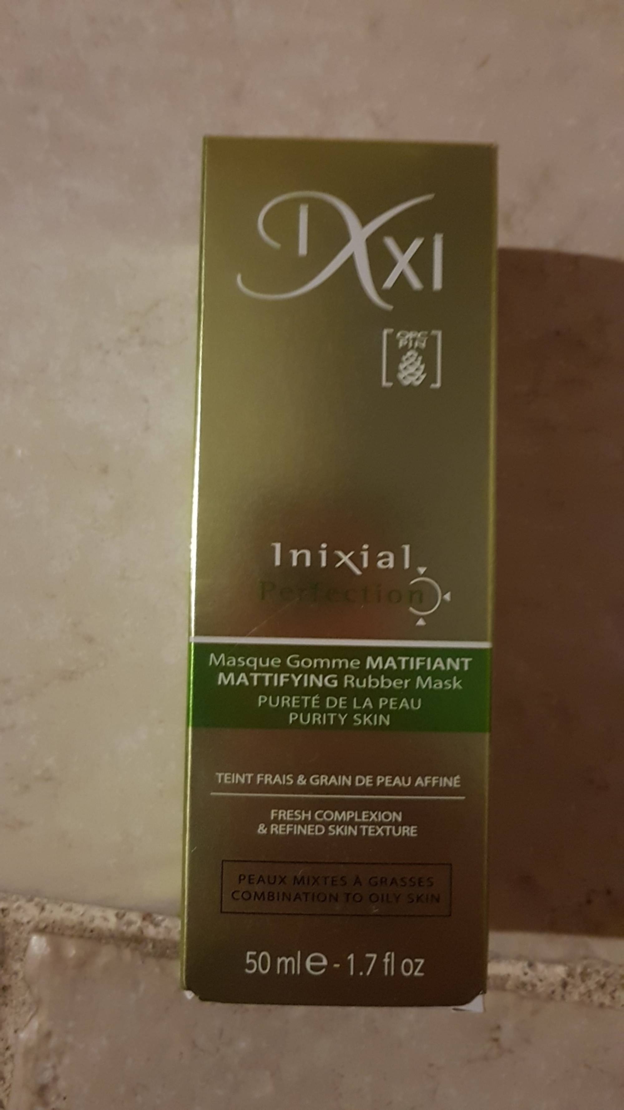 IXXI - Inixial perfection - Masque gomme matifiant