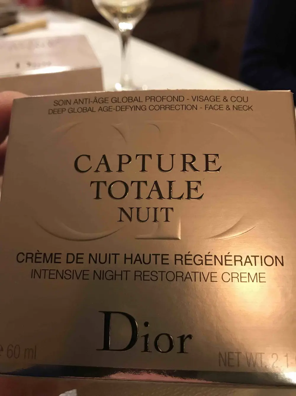 DIOR - Capture totale nuit - Crème de nuit haut régénération