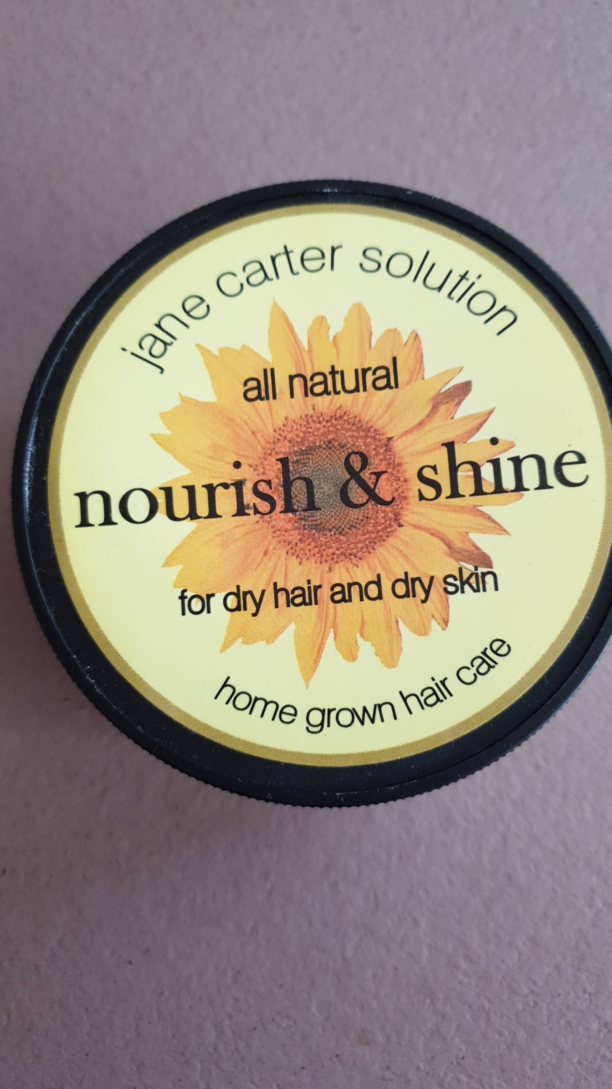 JANE CARTER SOLUTION - Nourish & shine for dry hair and dry skin