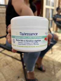 NATESSANCE - Ricin bio & Kératine végétale - Masque capillaire fortifiant