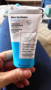 MARIONNAUD - Skin système hydrate - Crème mains