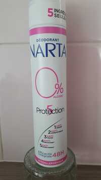 NARTA - 0% alcool - Déodorant Protection 48h