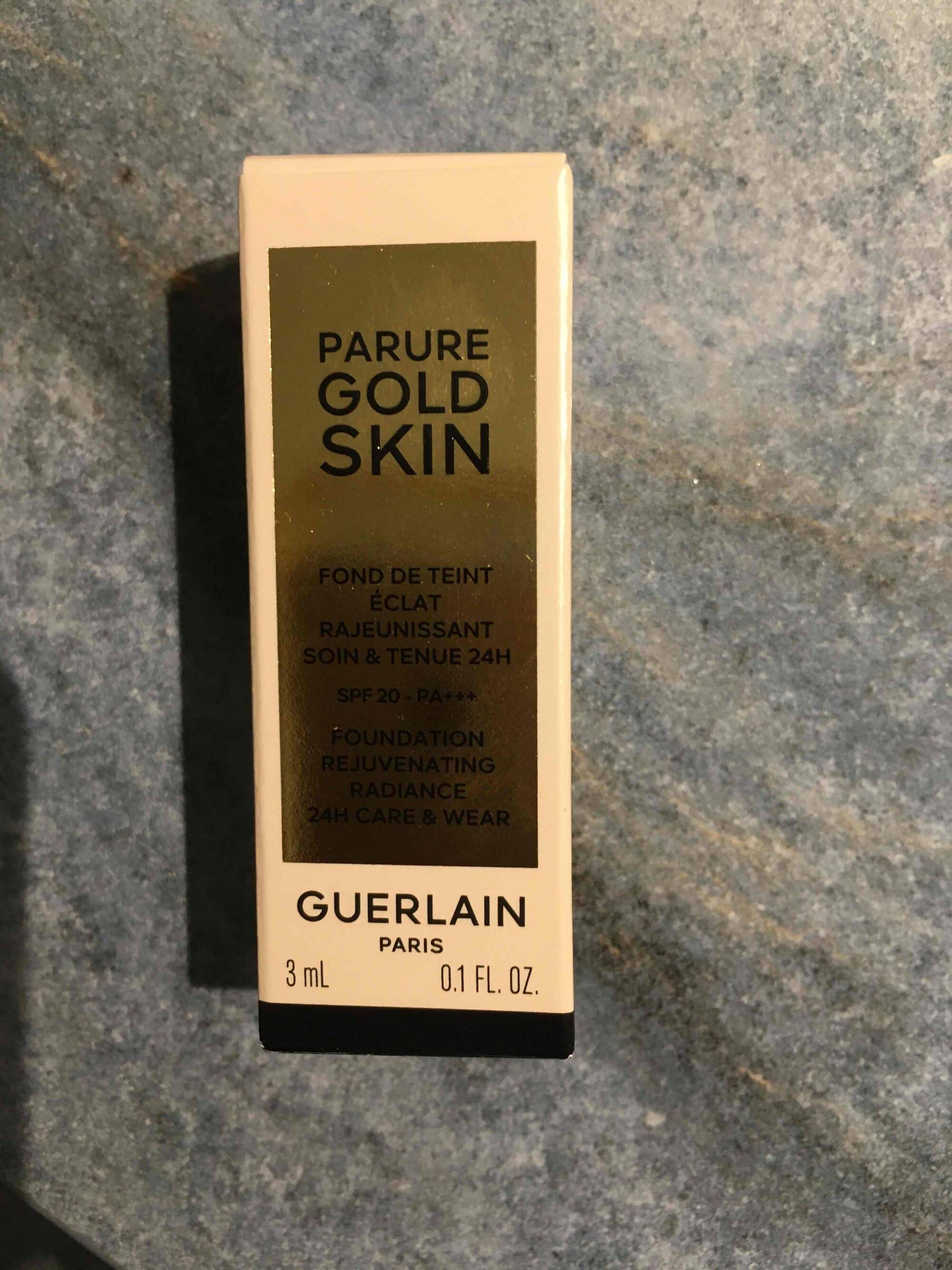 GUERLAIN - Parure gold skin - Fond de teint éclat