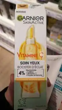 GARNIER - Skinactive - Soins yeux booster d'éclat vitamine c