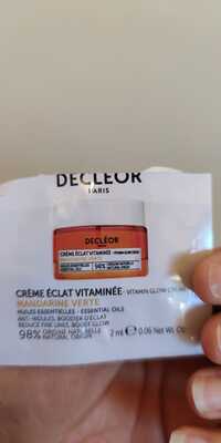 DECLÉOR - Mandarine verte - Crème éclat vitaminée