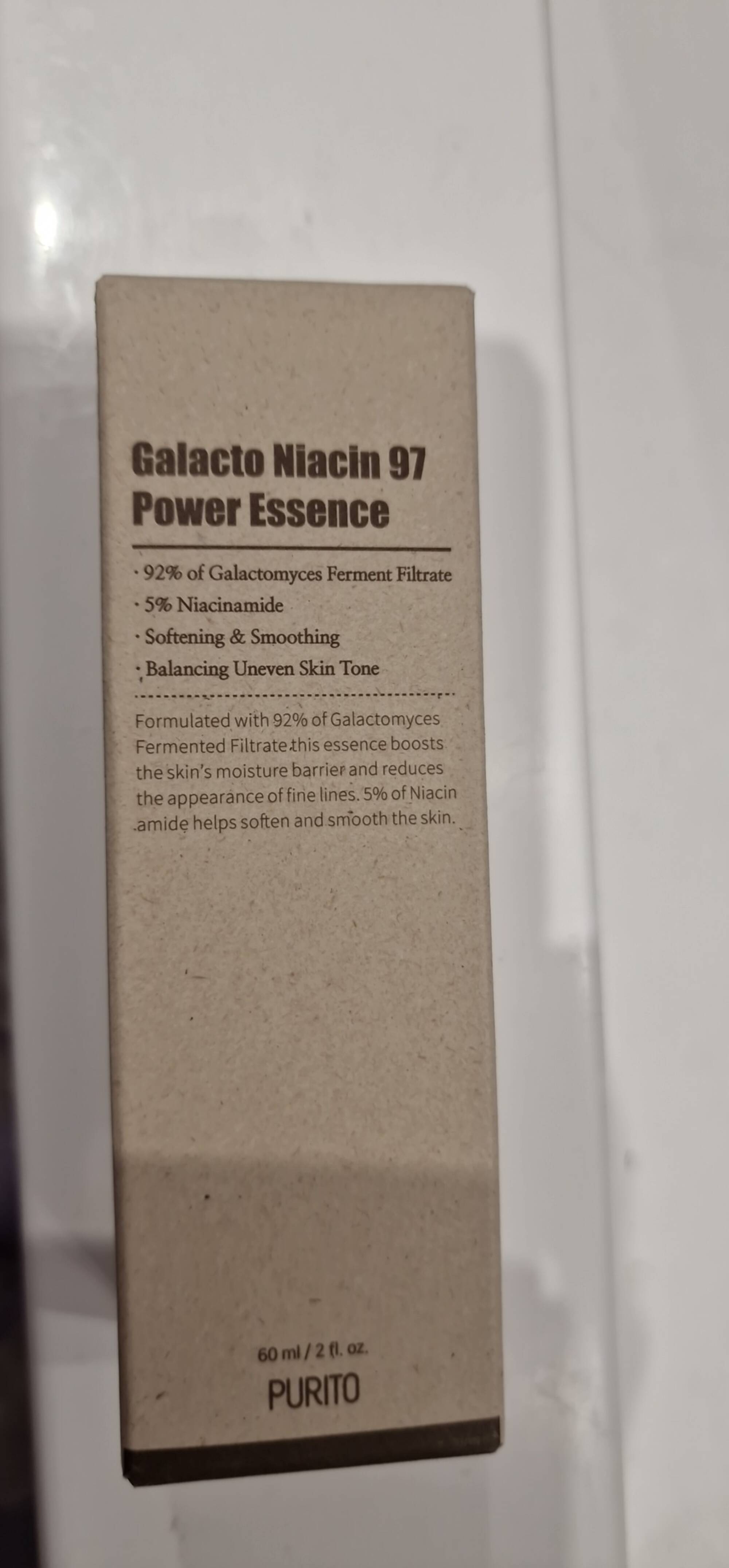 PURITO - Galacto niacin 97 power essence