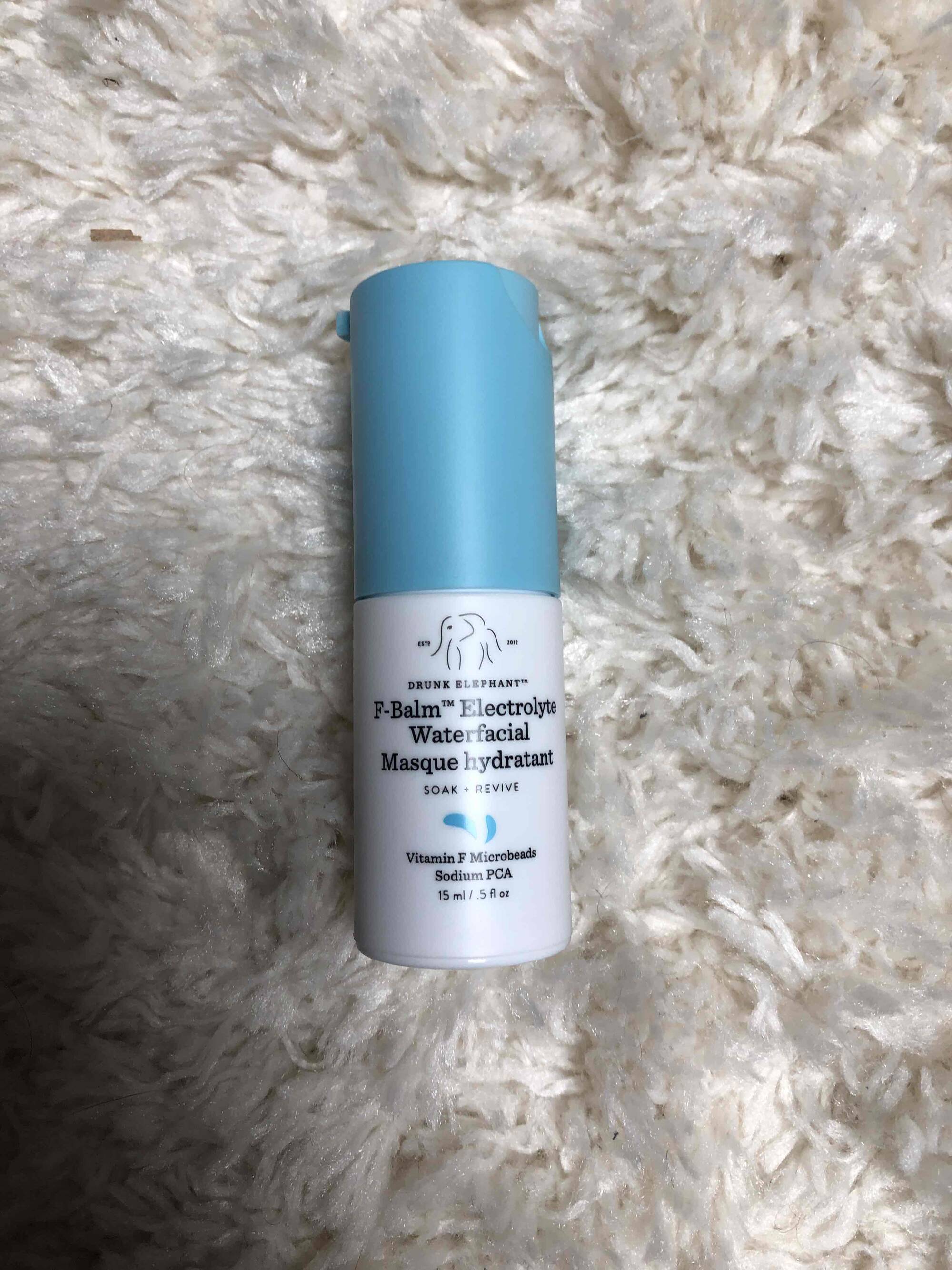 DRUNK ELEPHANT - F-balm electrolyte - Masque hydratant