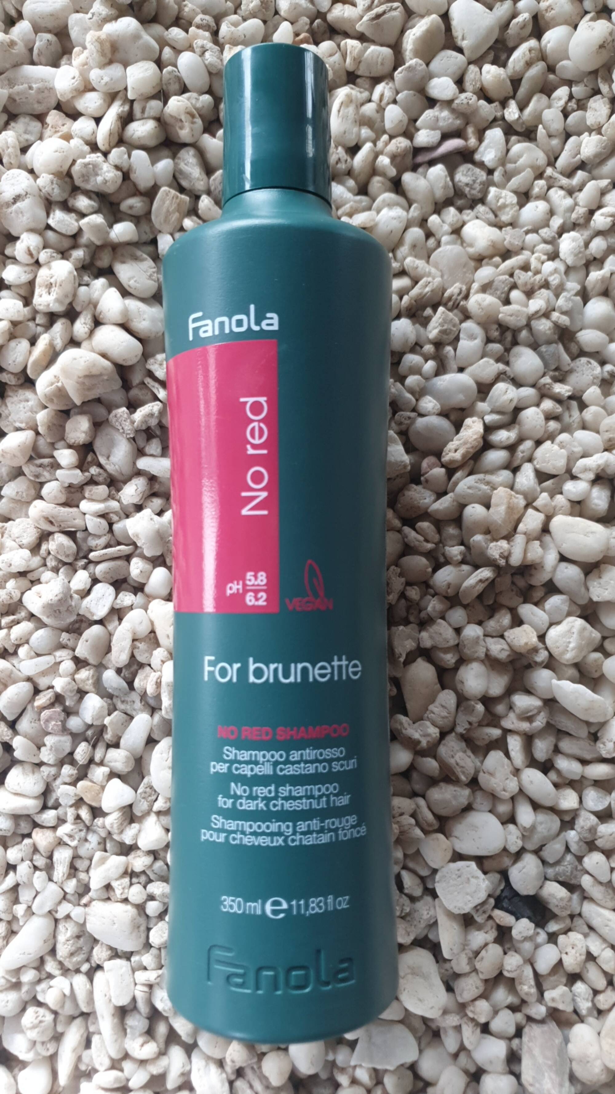 FANOLA - Shampooing anti-rouge pour cheveux châtain foncé