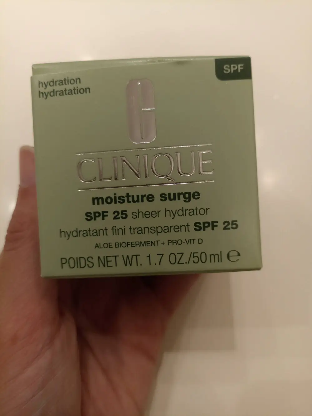 CLINIQUE - Hydratant fini transparent SPF 25