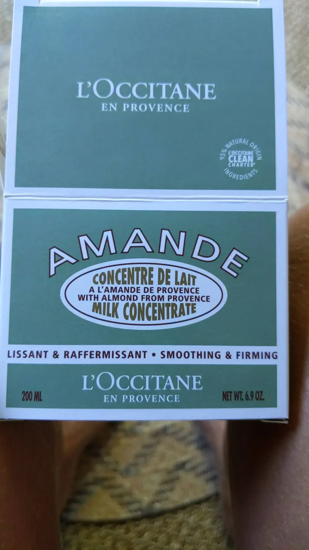 L'OCCITANE - Amande - Concentré de lait