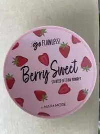 MAX & MORE - Berry sweet - Scented setting powder