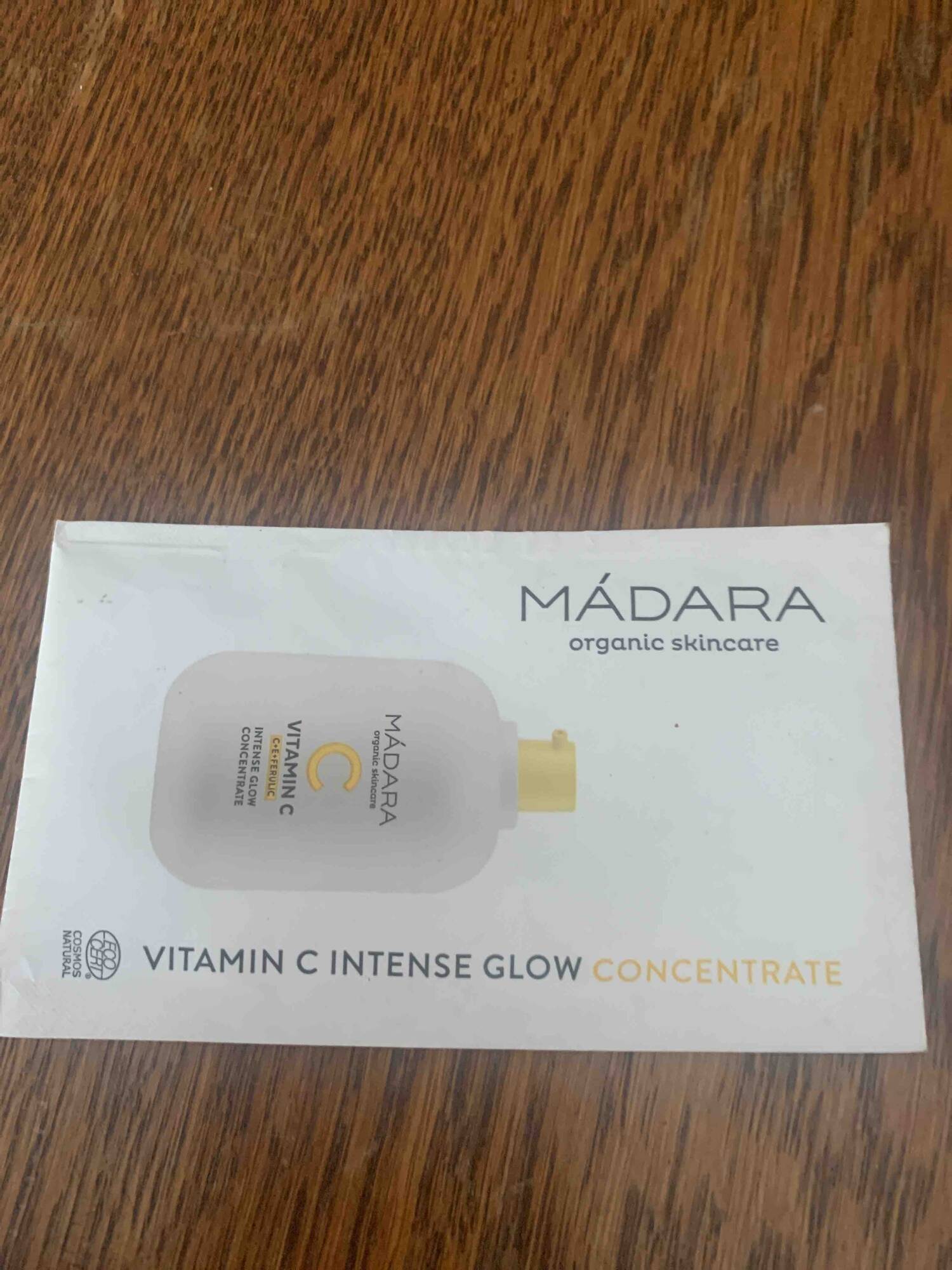 MÁDARA - Vitamin C - Intense glow concentrate