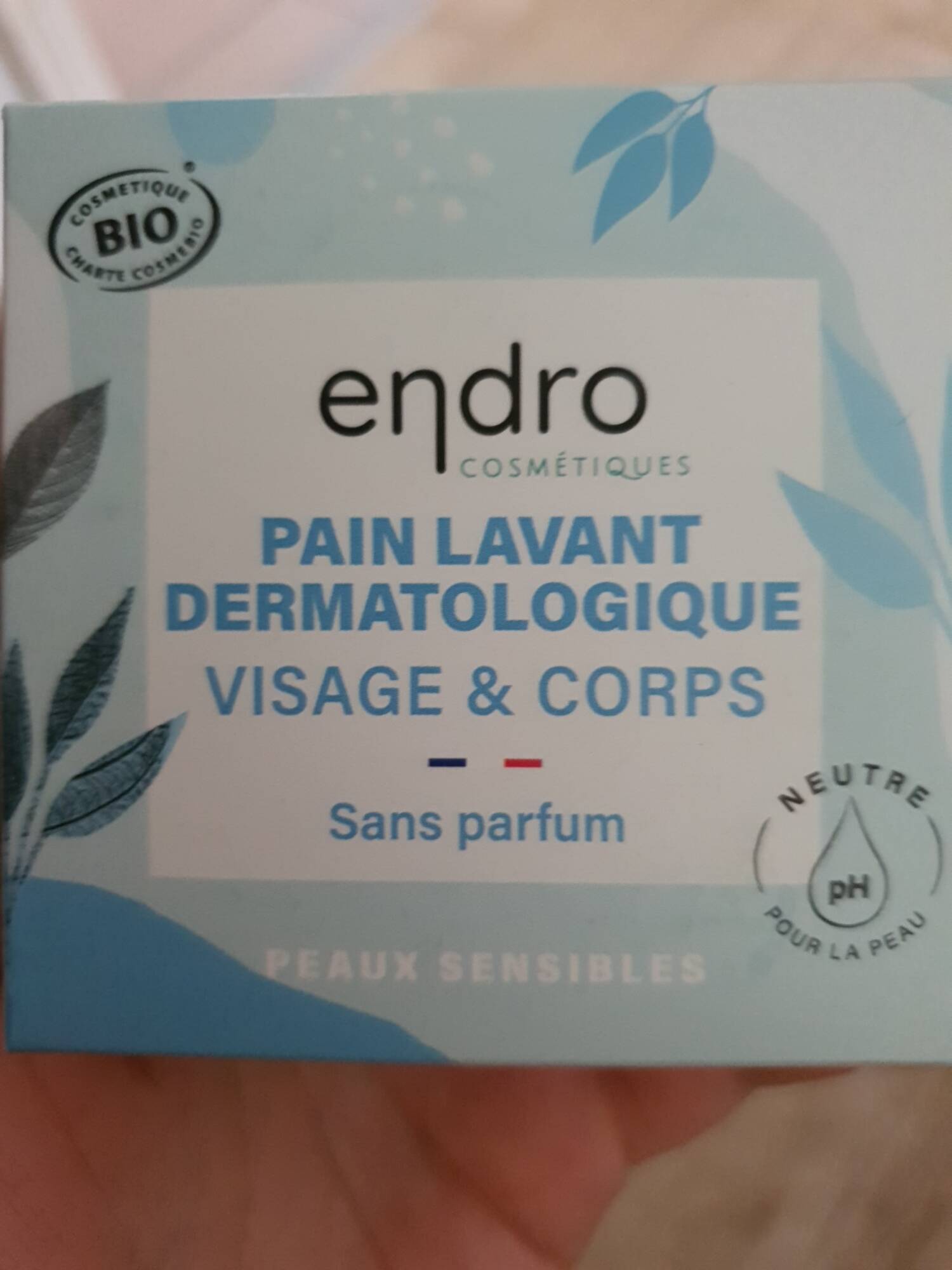 ENDRO - Pain lavant dermatologique