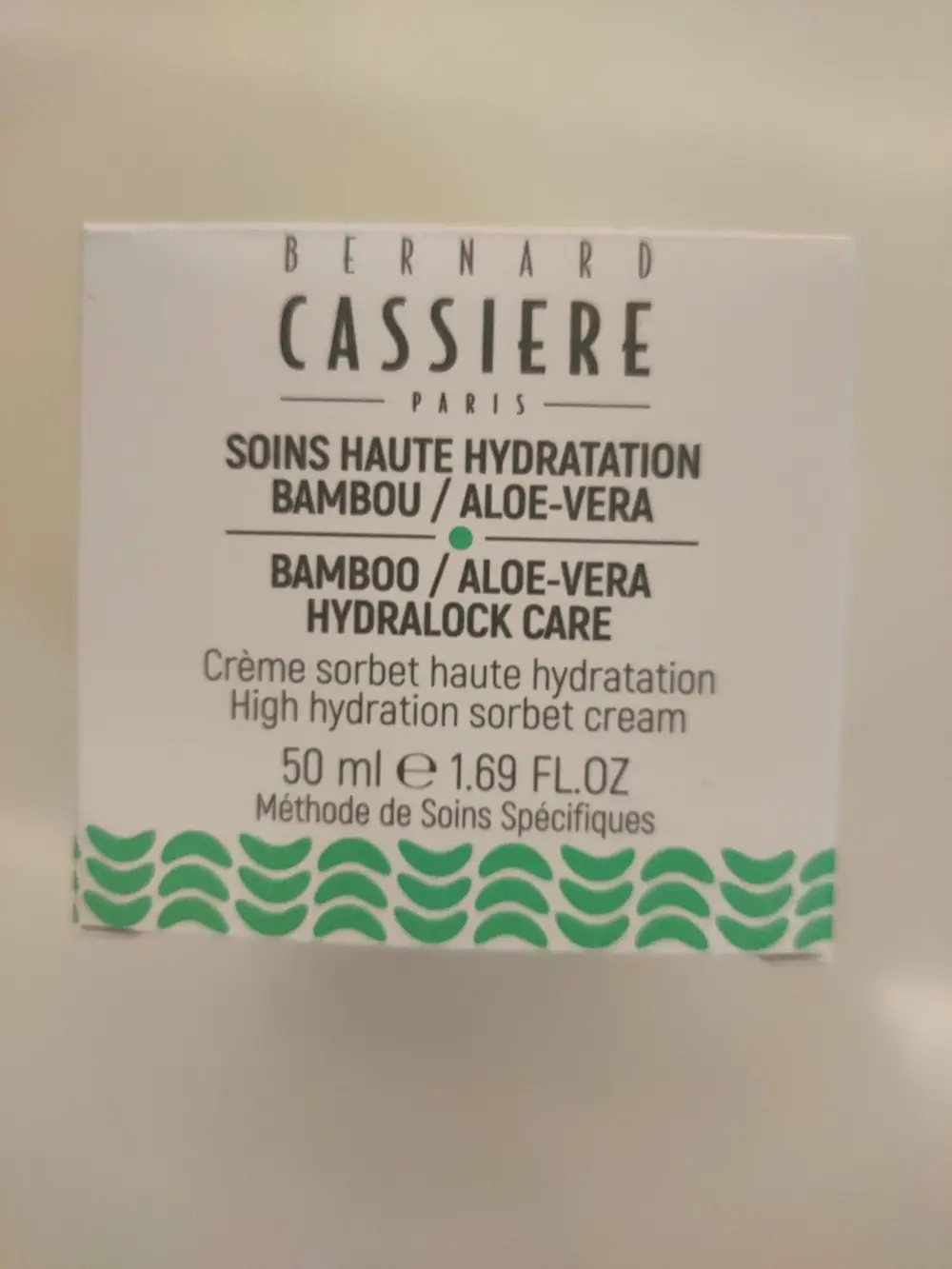 BERNARD CASSIÈRE - Bambou/Aloe-vera - Crème hydratante