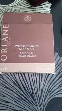 ORLANE PARIS - Poudre compacte multi soleil