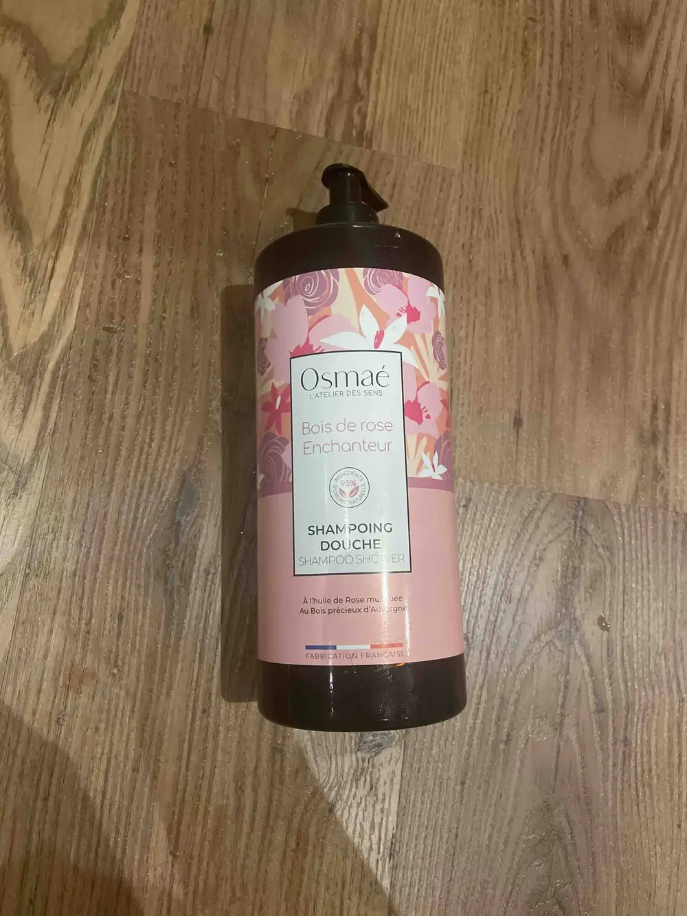 OSMAE - Bois de rose enchanteur - Shampooing douche