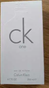 CALVIN KLEIN - Ck one - Eau de toilette