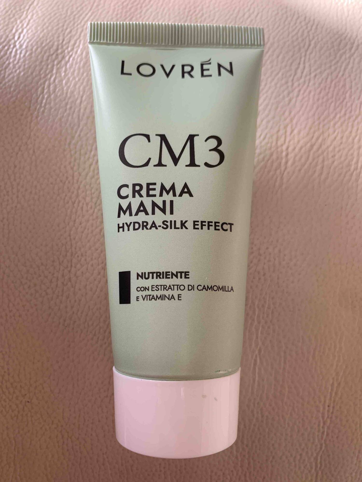 LOVREN - CM3 - Crema mani hydra-silk effect