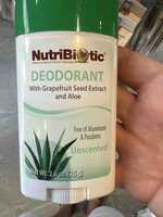 NUTRIBIOTIC - Déodorant unscented