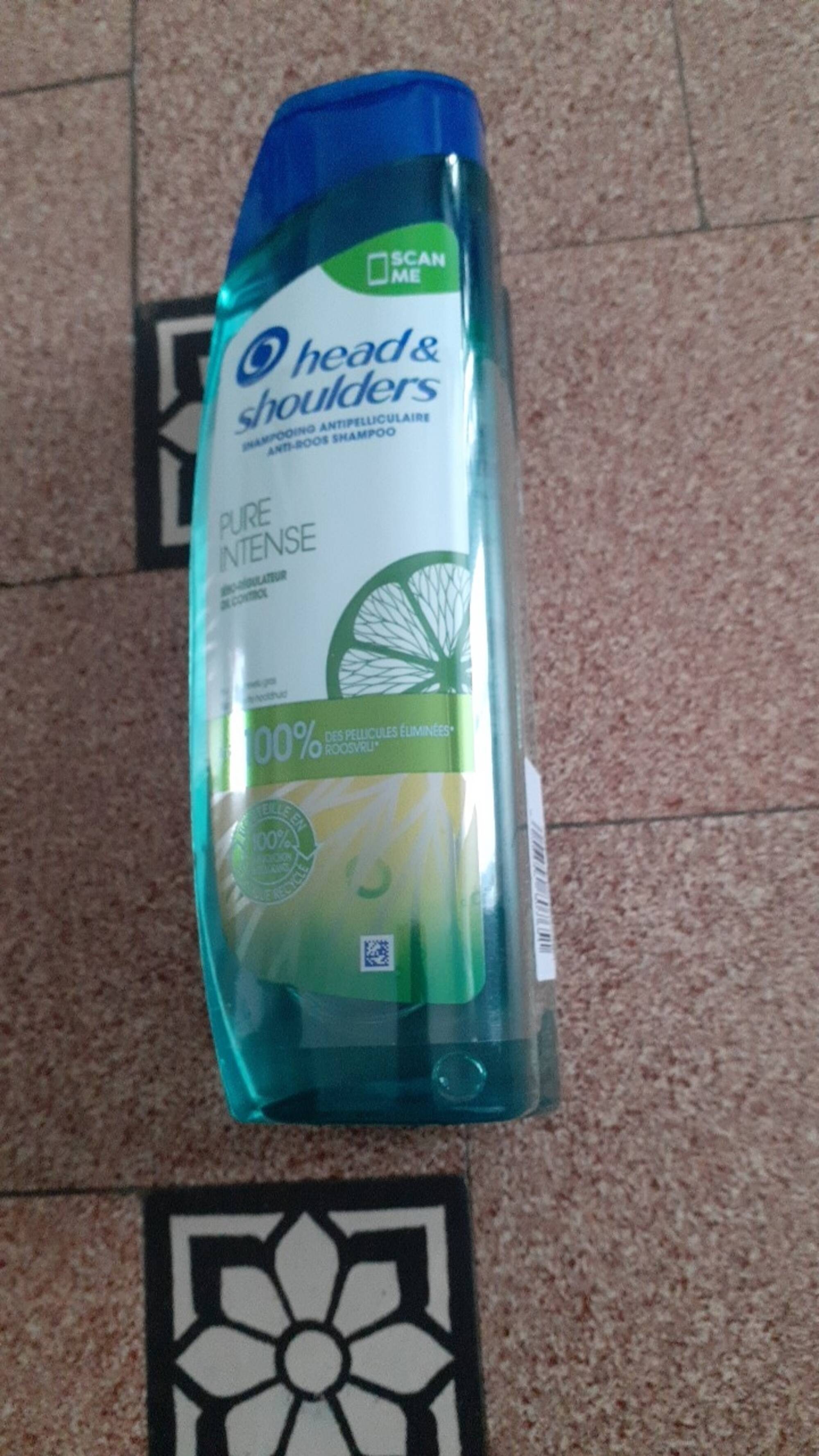 HEAD & SHOULDERS - Shampooing antipelliculaire pure intense