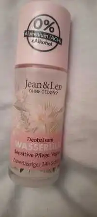 JEAN & LEN - Deobalsam wasserlilie 24h