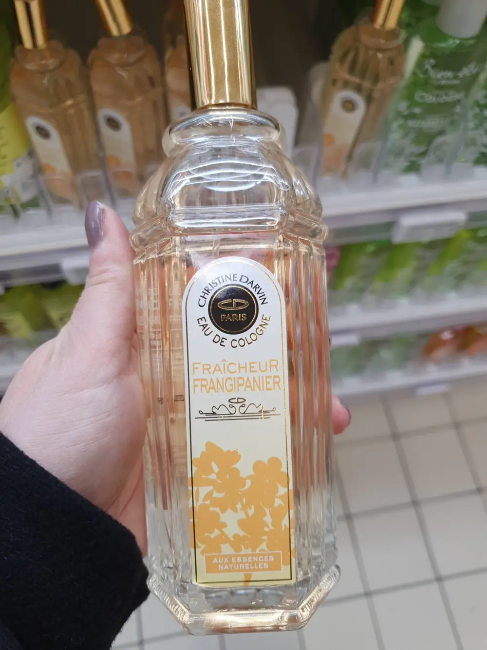 CHRISTINE DARVIN - Eau de cologne fraîcheur frangipanier 