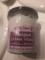 MA KIBELL - Masque crème visage à la mûre de Bretagne