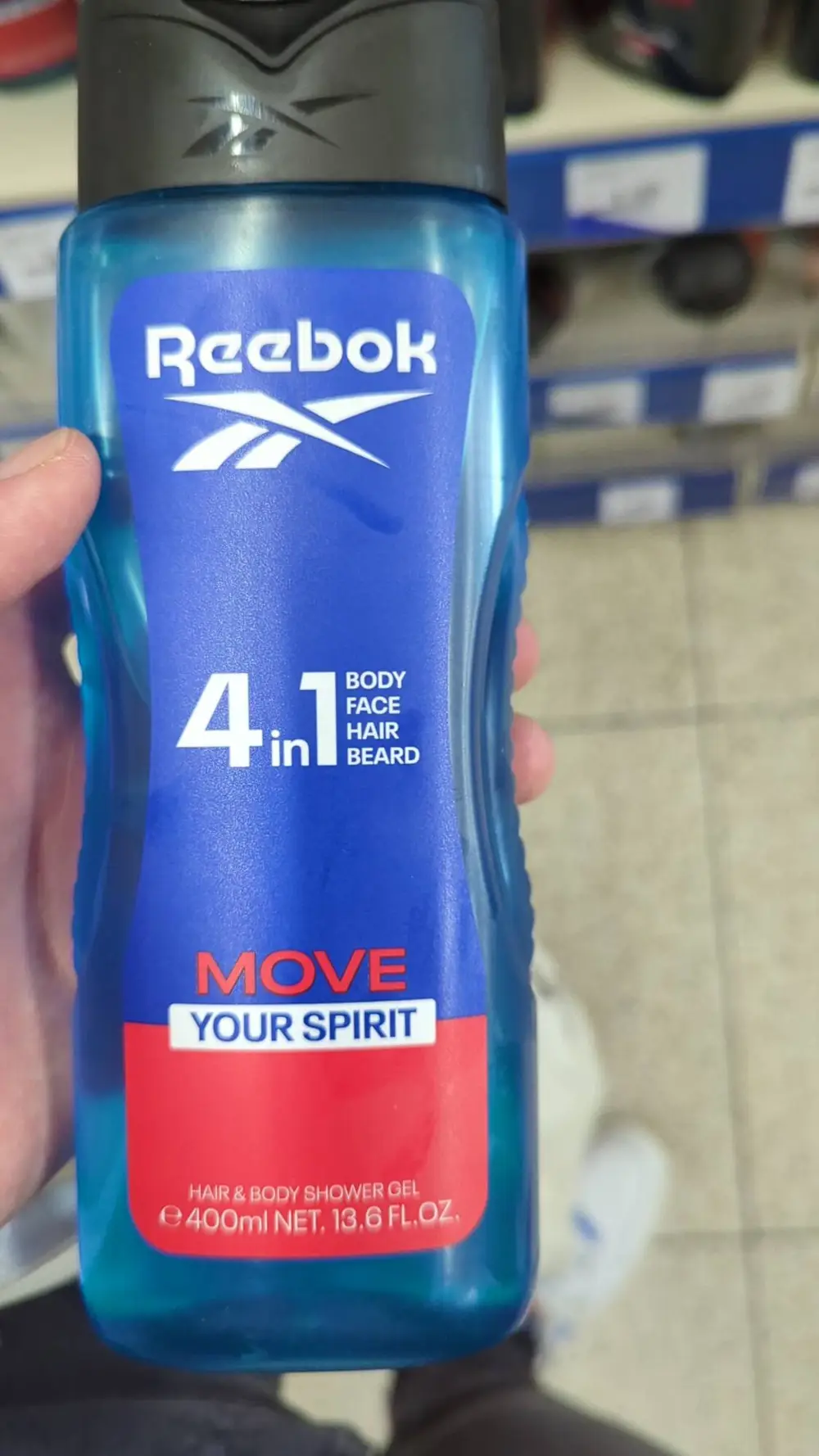 REEBOK - Move your spirit - 4 in 1 shower gel