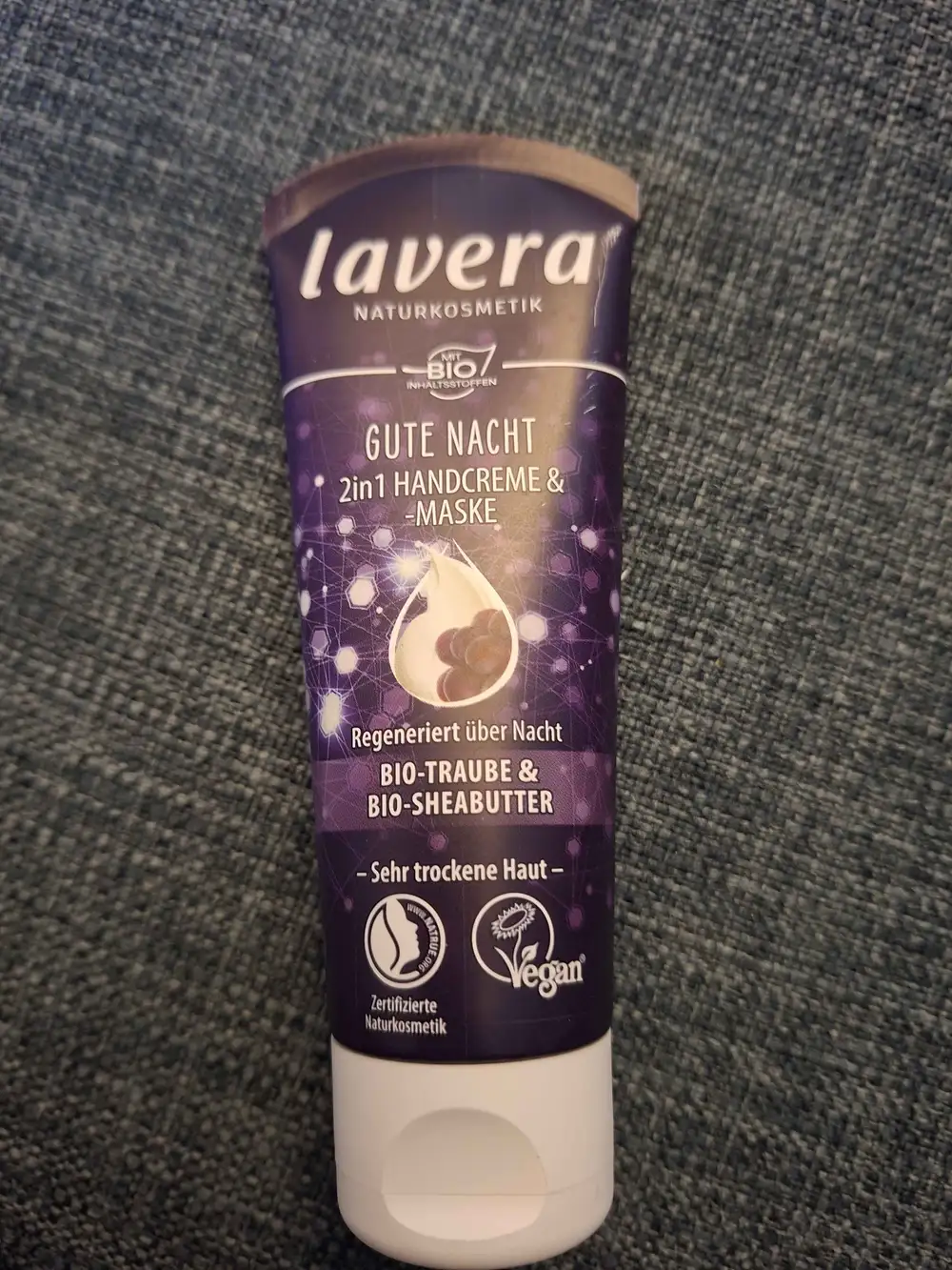 LAVERA - Gute nacht - 2in1 Handcream & maske