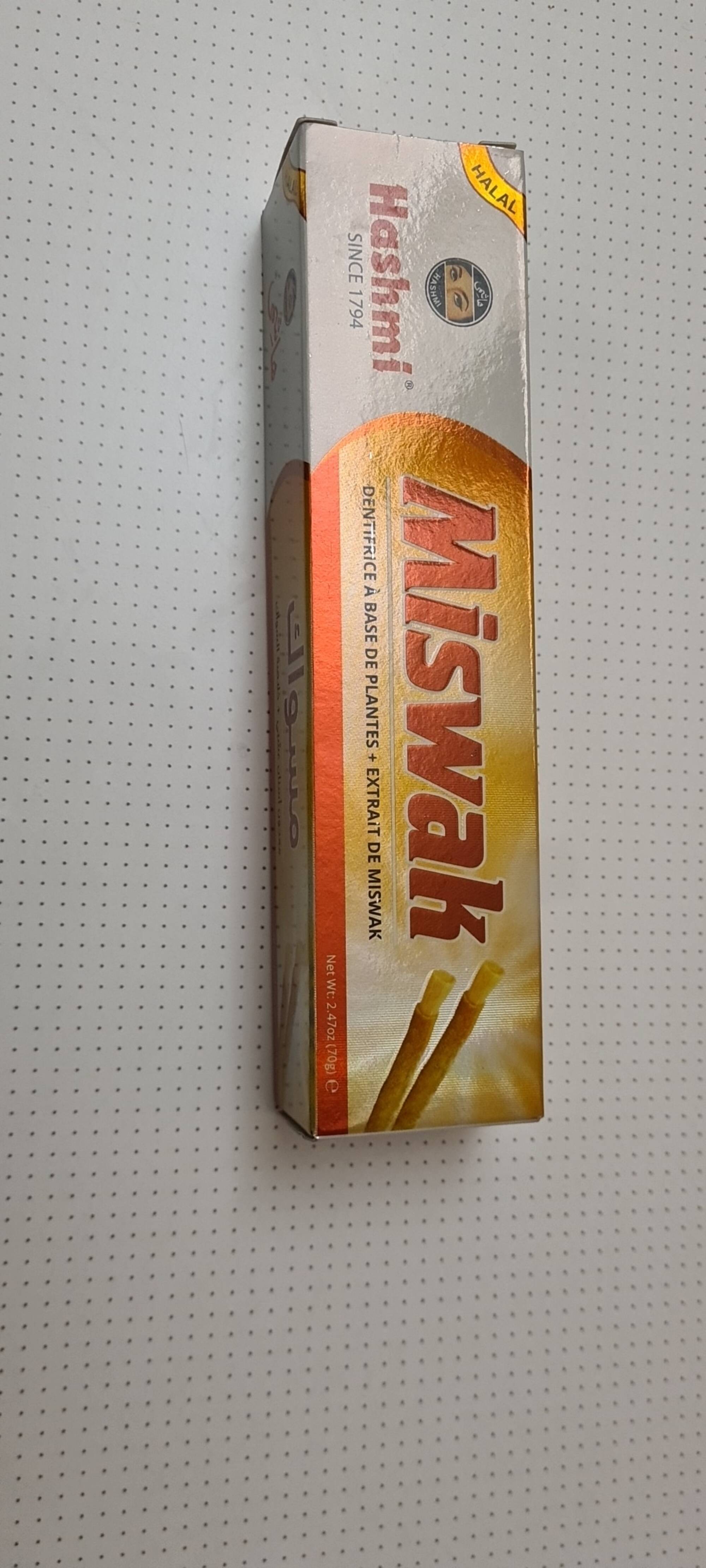 HASHMI - Miswak - Dentifrice à base de plantes 