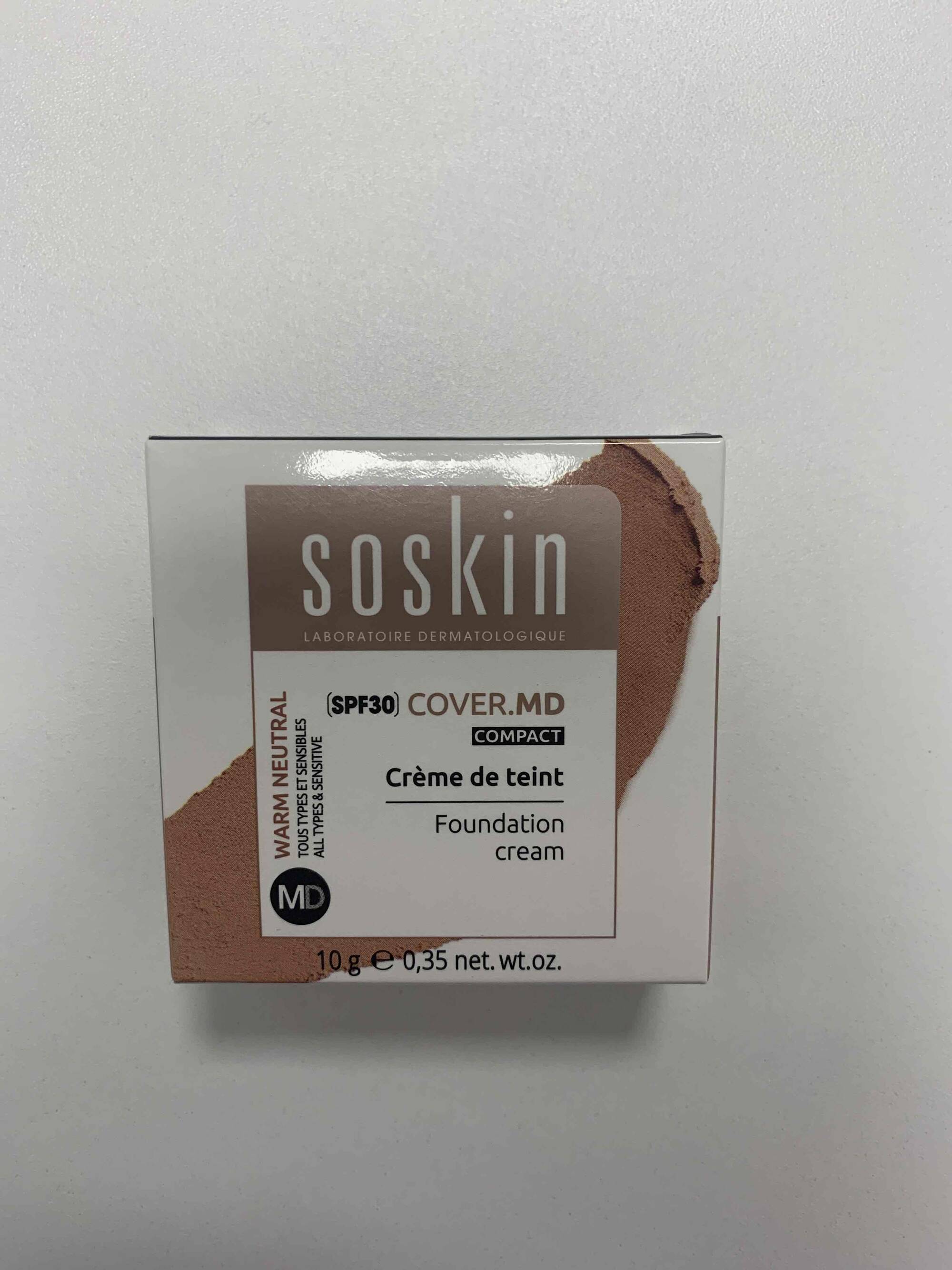 SOSKIN - Cover.Md - Crème de teint 