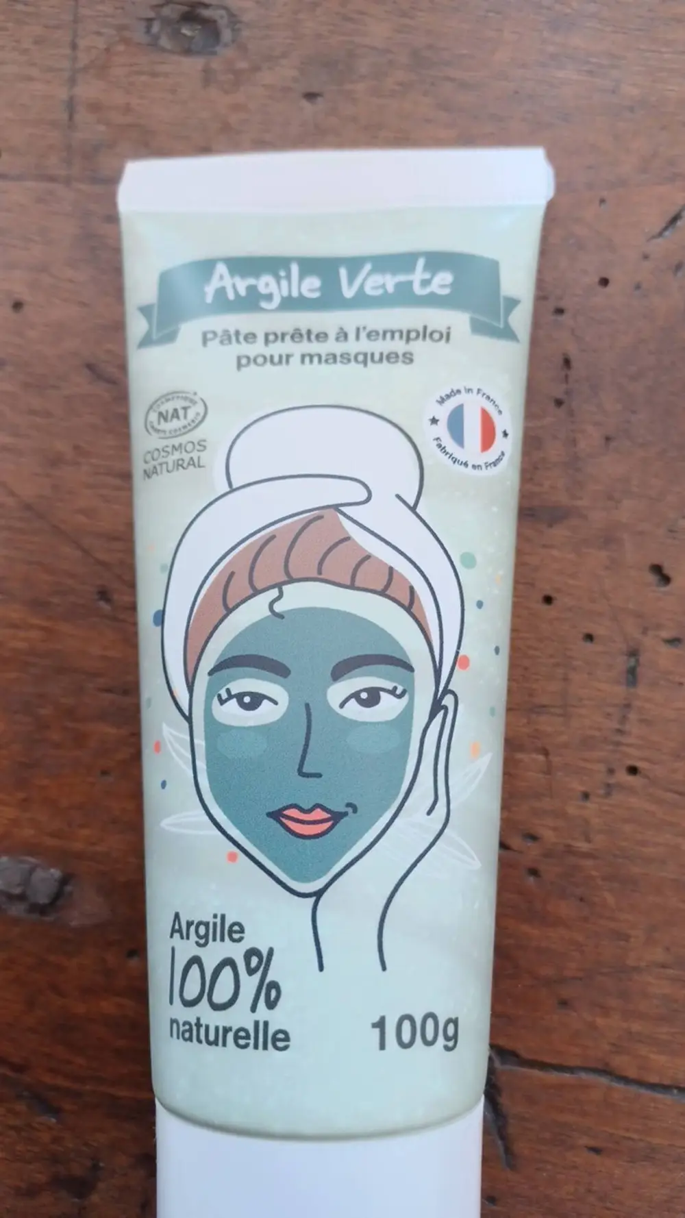 LES SOINS D'AVA - Argile verte - Pâte prête à l'emploi pour masques