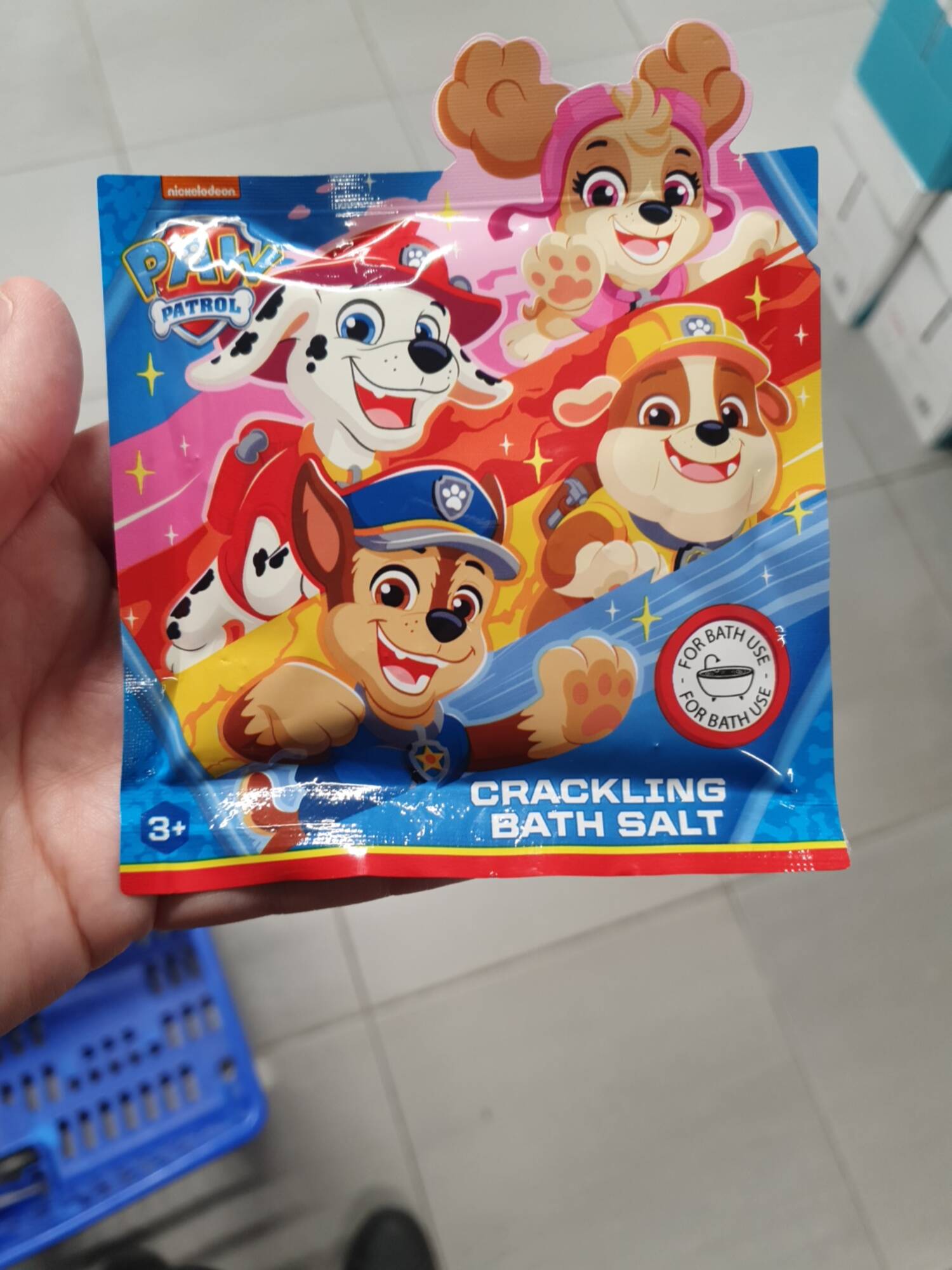 PAW PATROL - Crackling bath salt