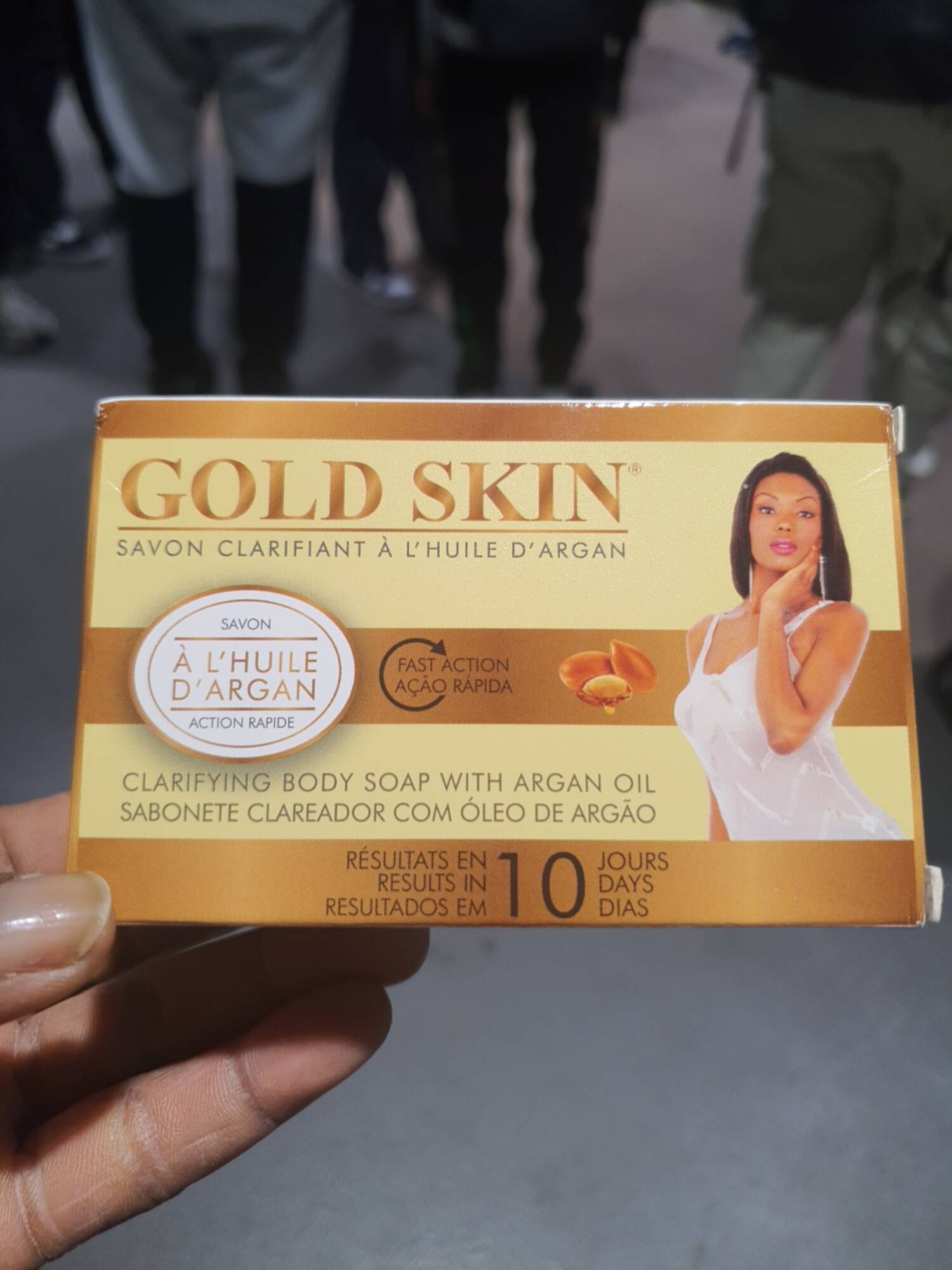 GOLD SKIN - Savon clarifiant à l'huile d'argan