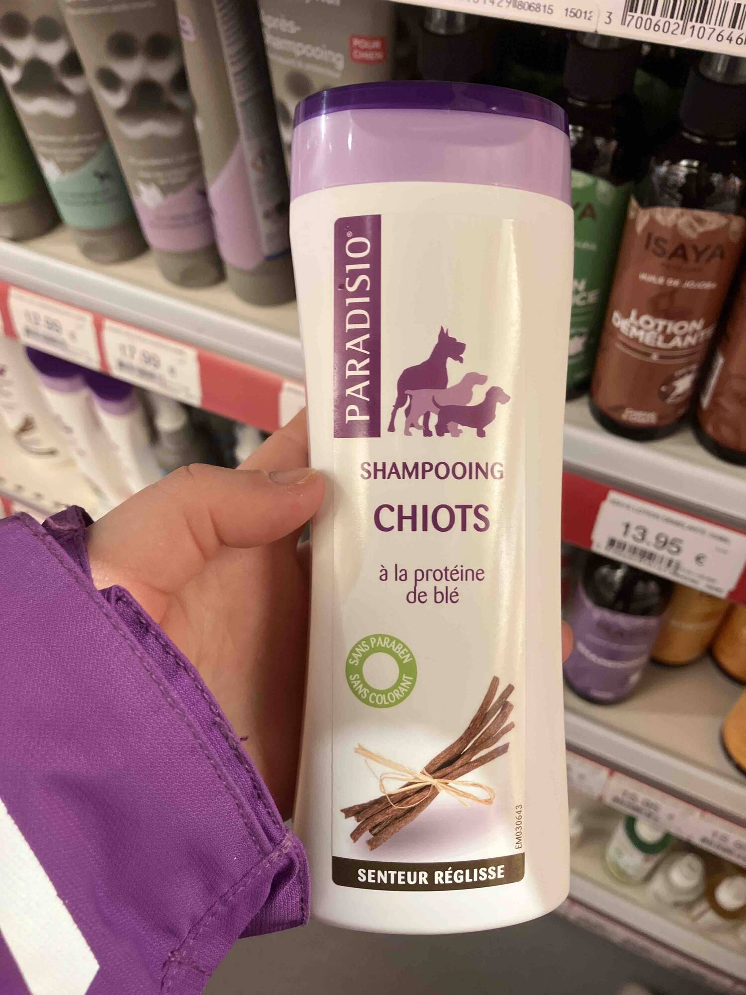 PARADISIO - Chiots - Shampooing à la protéine de blé