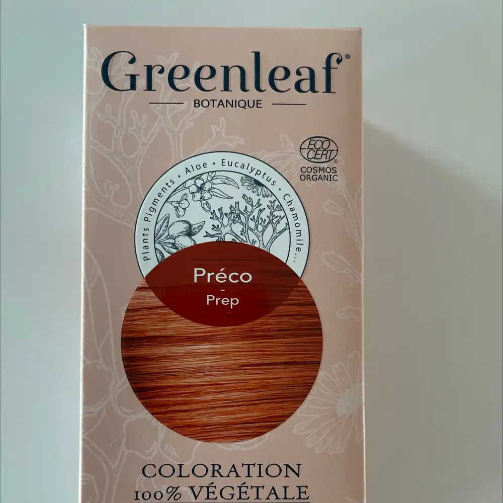 GREENLEAF BOTANIQUE - Préco - Coloration 100% végétale