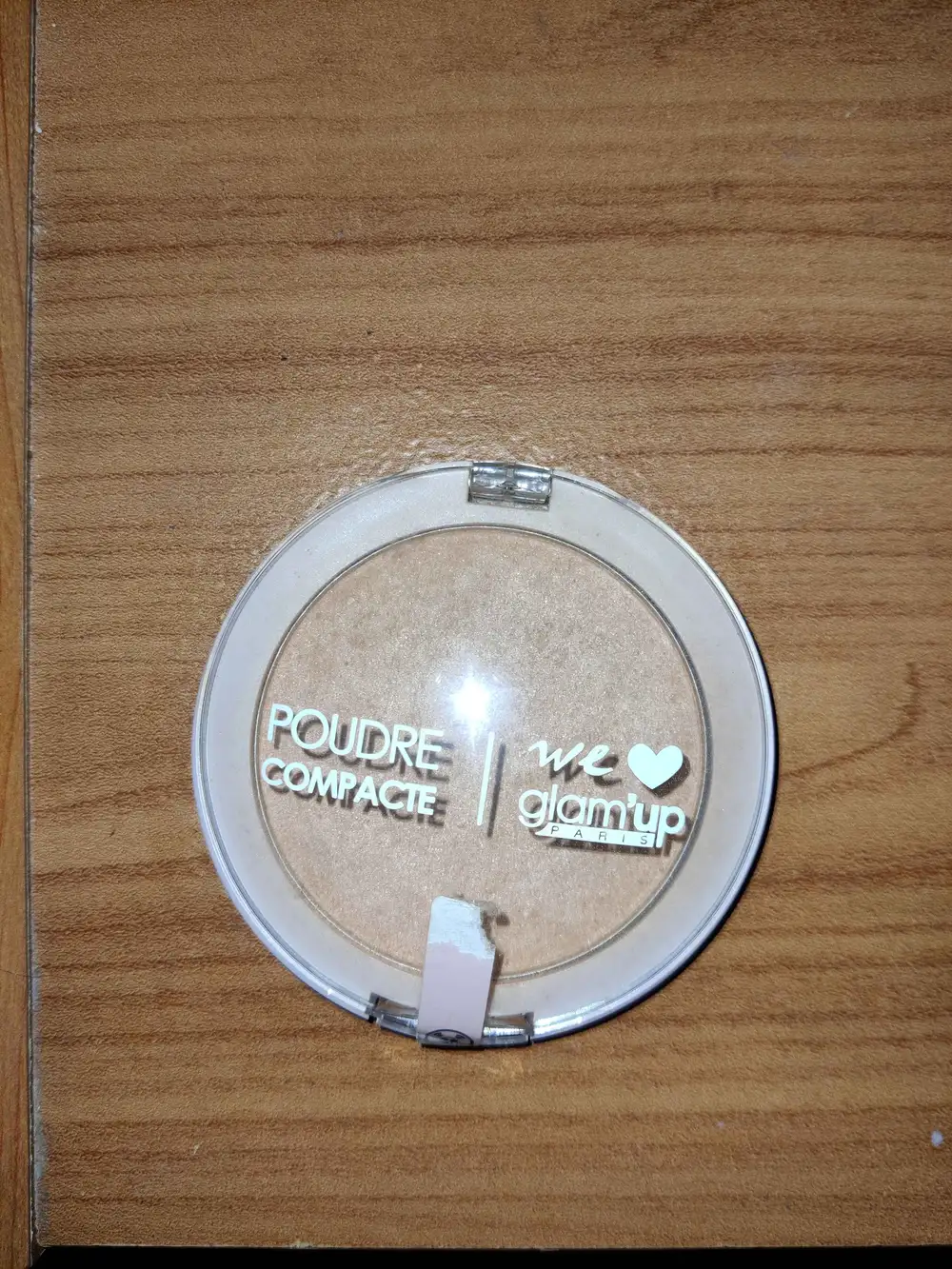 GLAM'UP - Poudre compacte beige