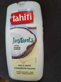 TAHITI - Instants parfum coco - Huile de douche