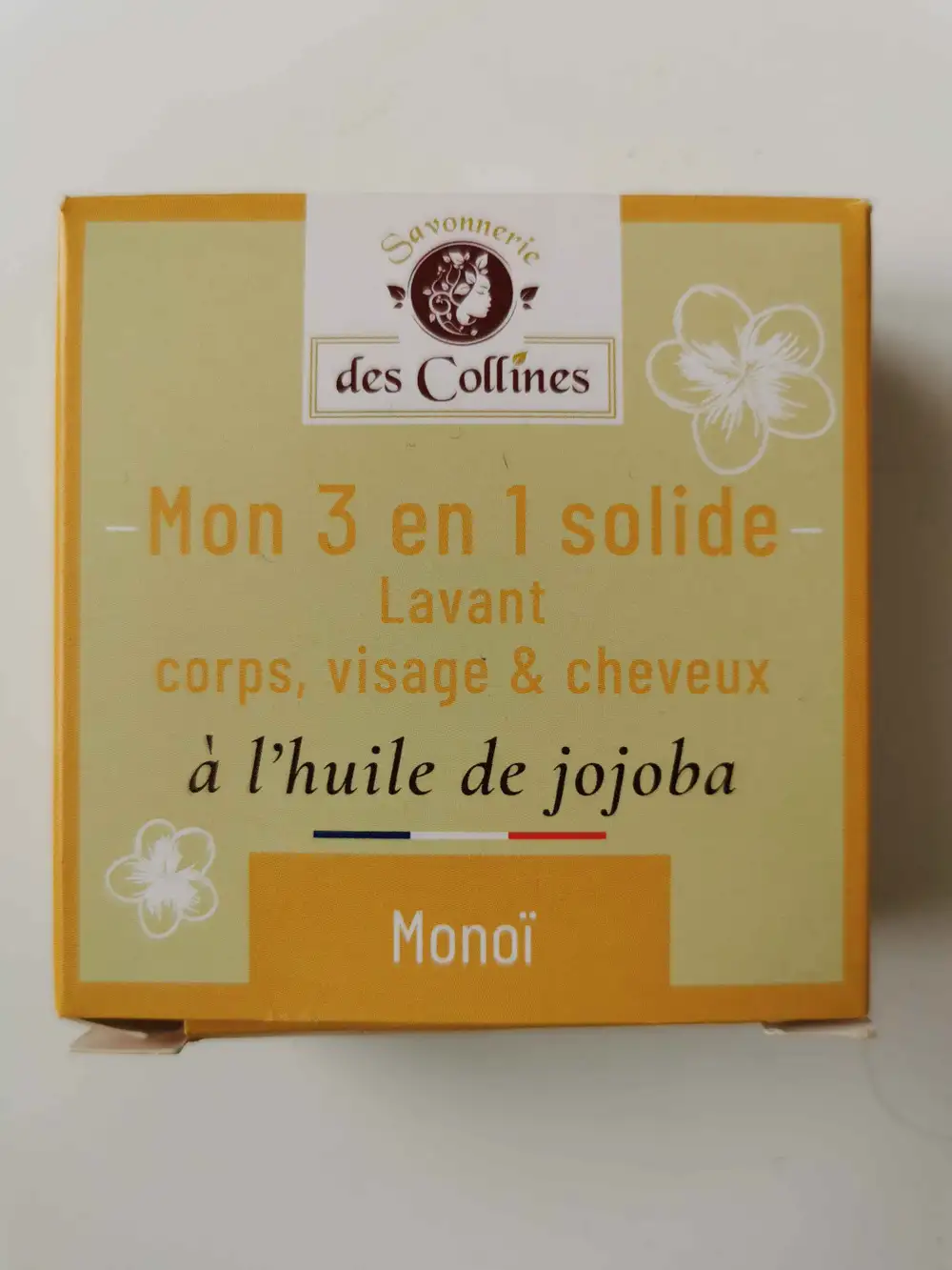 SAVONNERIE DES COLLINES - Mon 3 en 1 solide l'avant monoï