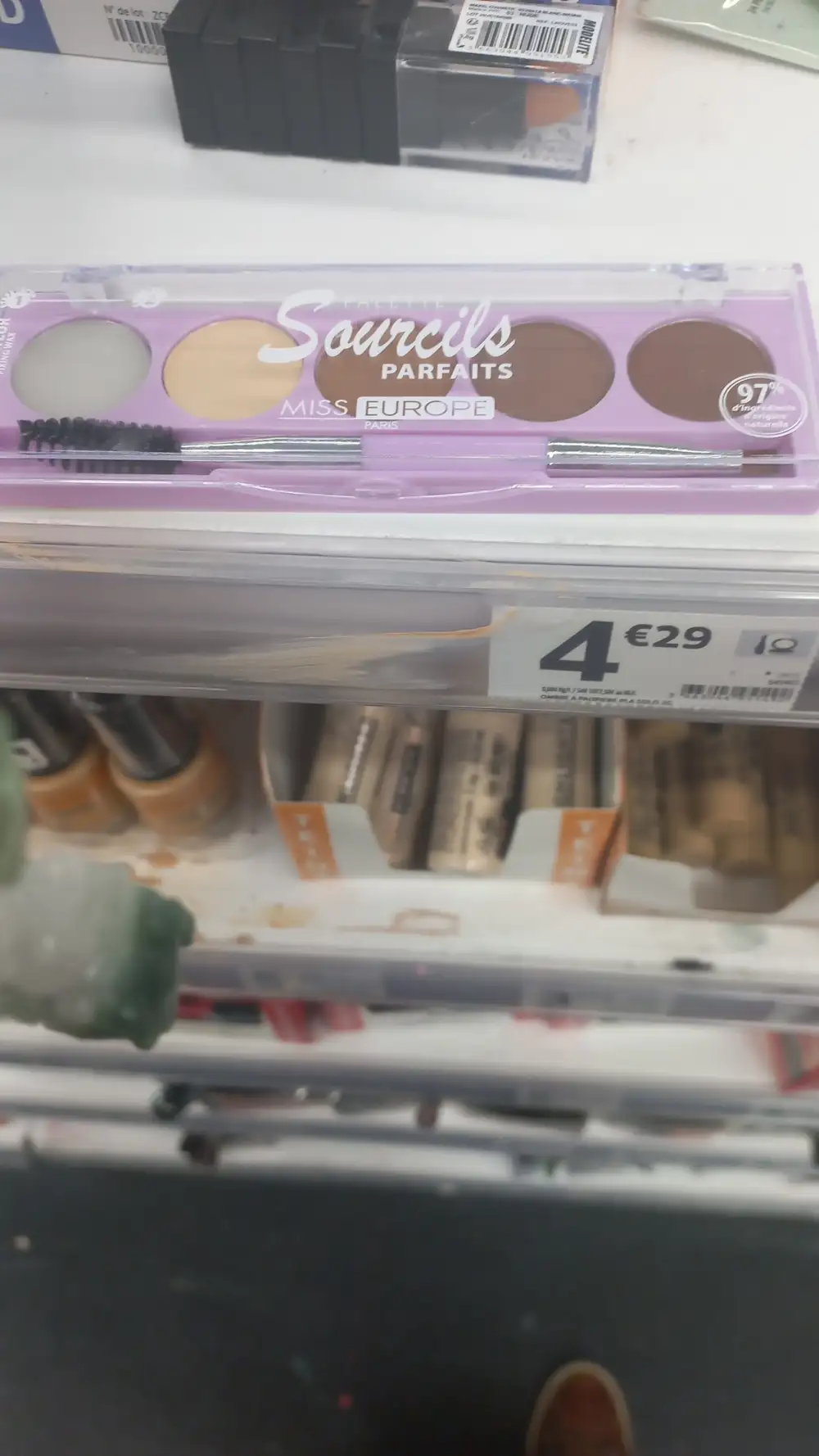 MISS EUROPE - Palette sourcils parfaits