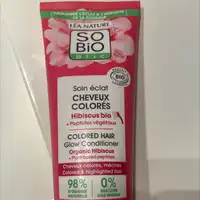 SO'BIO ÉTIC - Soin éclat cheveux colorés hibiscus bio