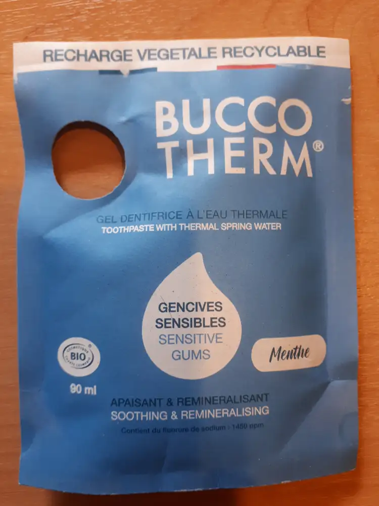BUCCOTHERM - Gel dentifrice à l'eau thermale