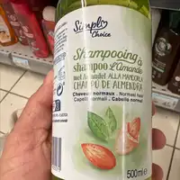 SIMPLE, CARREFOUR - Shampooing à l’amande