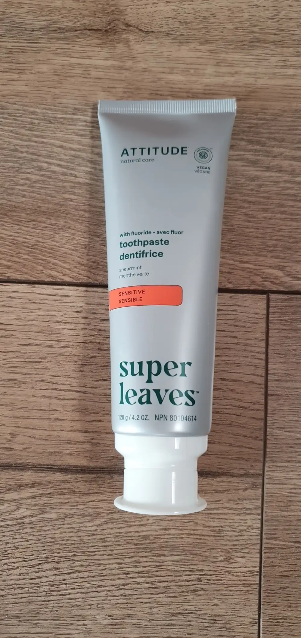 ATTITUDE - Super leaves - Dentifrice sensible