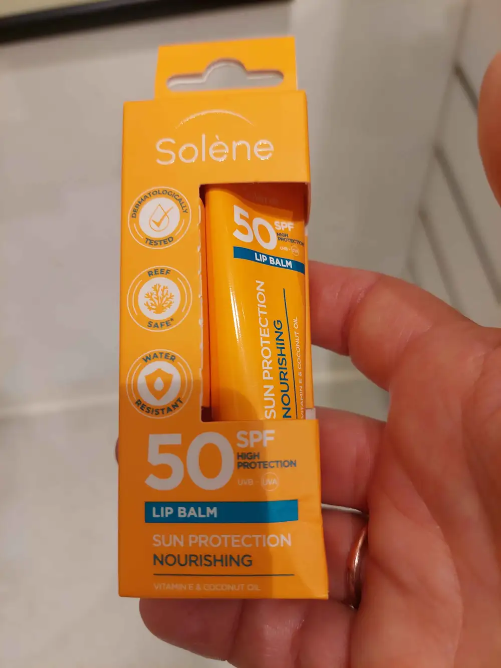 SOLENE - Lip balm sun protection nourishing SPF50
