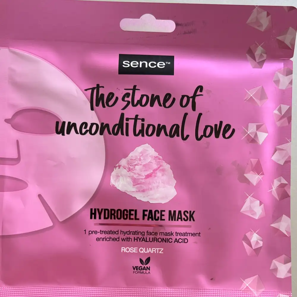 SENCE - The stone of unconditional love - Hydrogel face mask