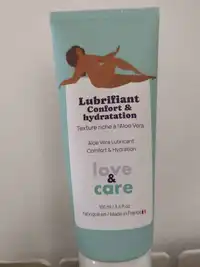 LOVE AND CARE - Lubrifiant confort & hydratation