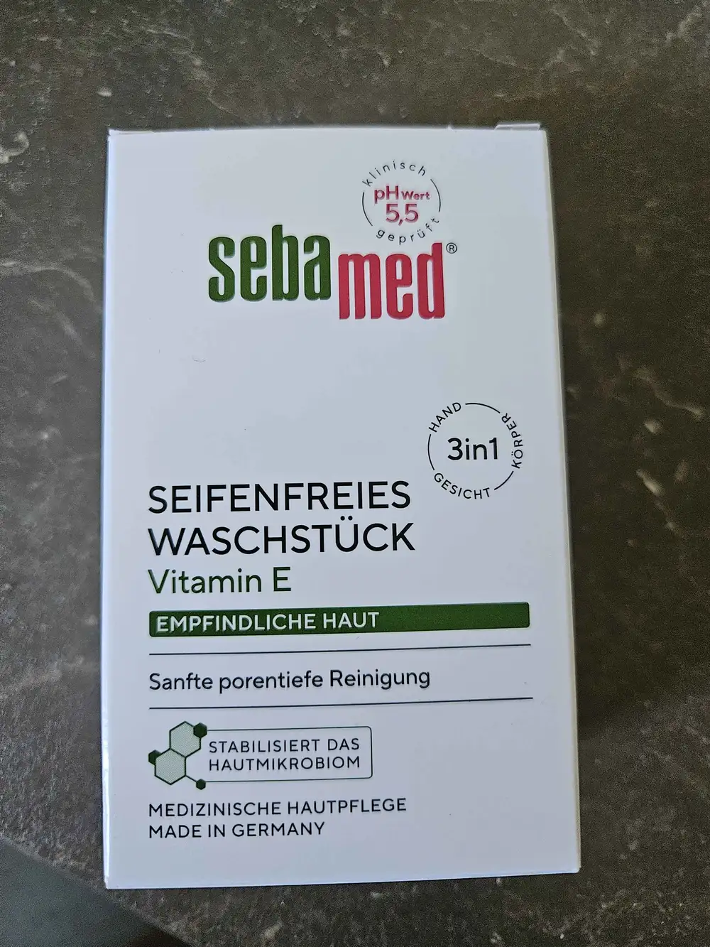 SEBAMED - Seifenfreies waschstück vitamin E