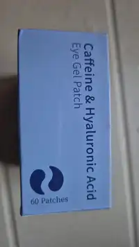 TEREZ & HONOR - Caffeine & hyaluronic acid - Eye gel patch